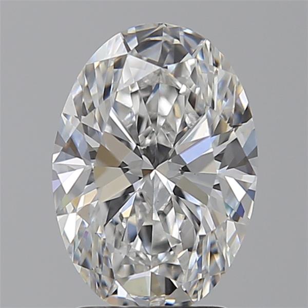 2.51 ct. oval Lab Grown Diamond front image