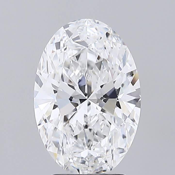 3.31 ct. oval Lab Grown Diamond front image