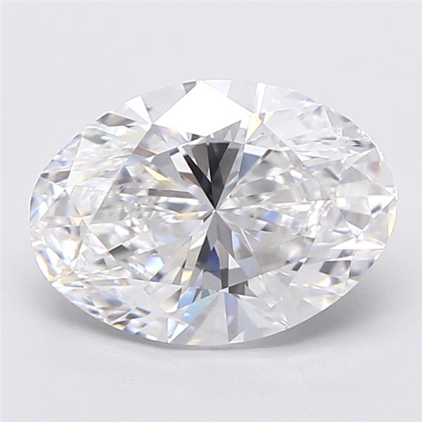 3.50 ct. oval Lab Grown Diamond front image