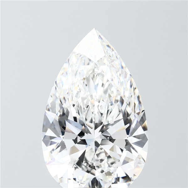 7.09 ct. pear Lab Grown Diamond front image