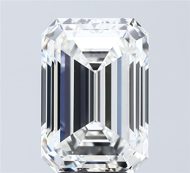 6.06 ct. emerald Lab Grown Diamond front image