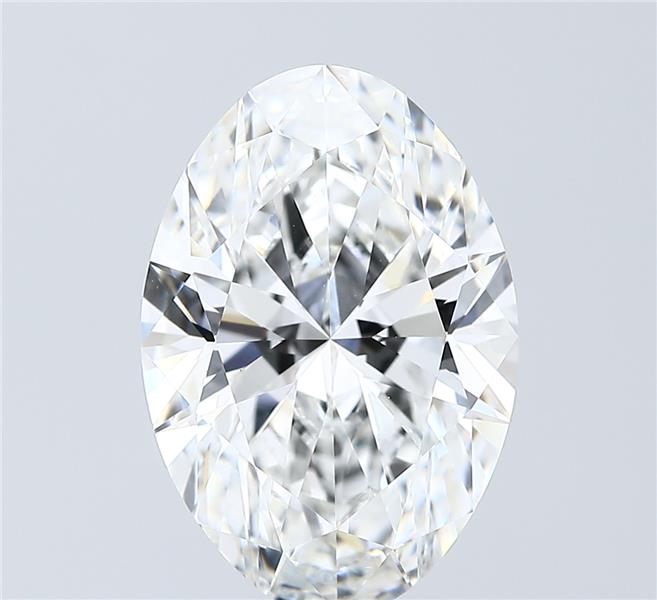 6.08 ct. oval Lab Grown Diamond front image