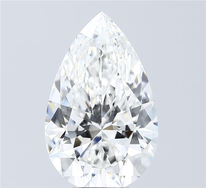 6.07 ct. pear Lab Grown Diamond front image