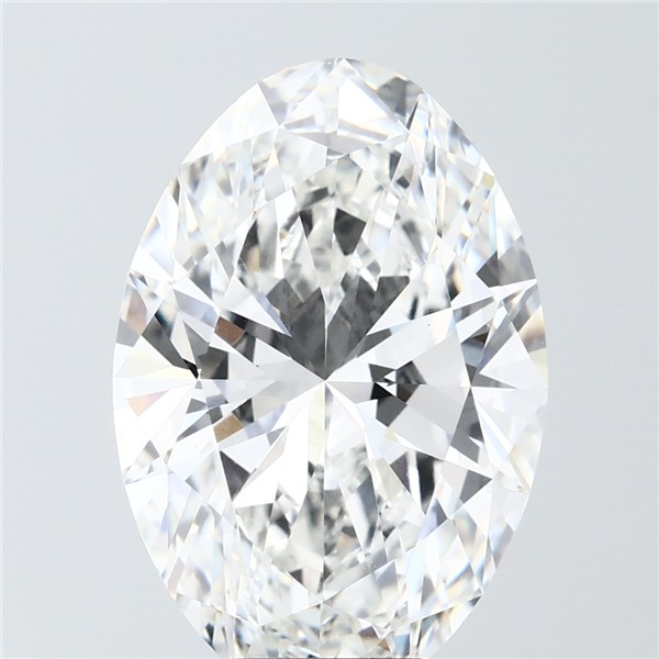 8.09 ct. oval Lab Grown Diamond front image