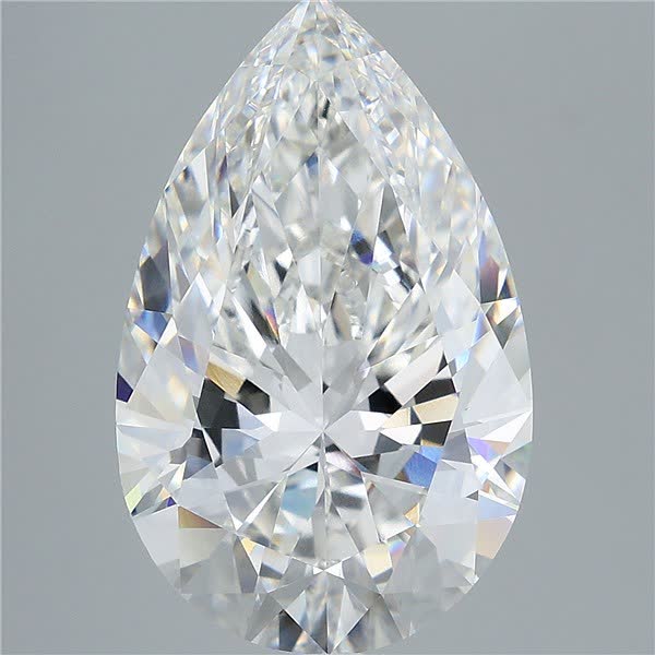 9.04 ct. pear Lab Grown Diamond front image