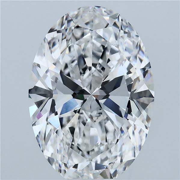 14.17 ct. oval Lab Grown Diamond front image