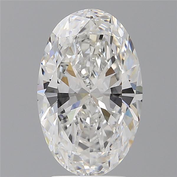 3.56 ct. oval Lab Grown Diamond front image