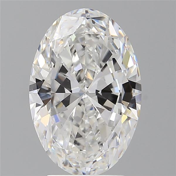 3.54 ct. oval Lab Grown Diamond front image