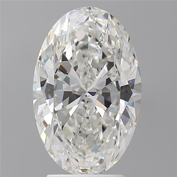 3.57 ct. oval Lab Grown Diamond front image