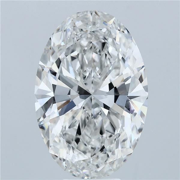 7.01 ct. oval Lab Grown Diamond front image