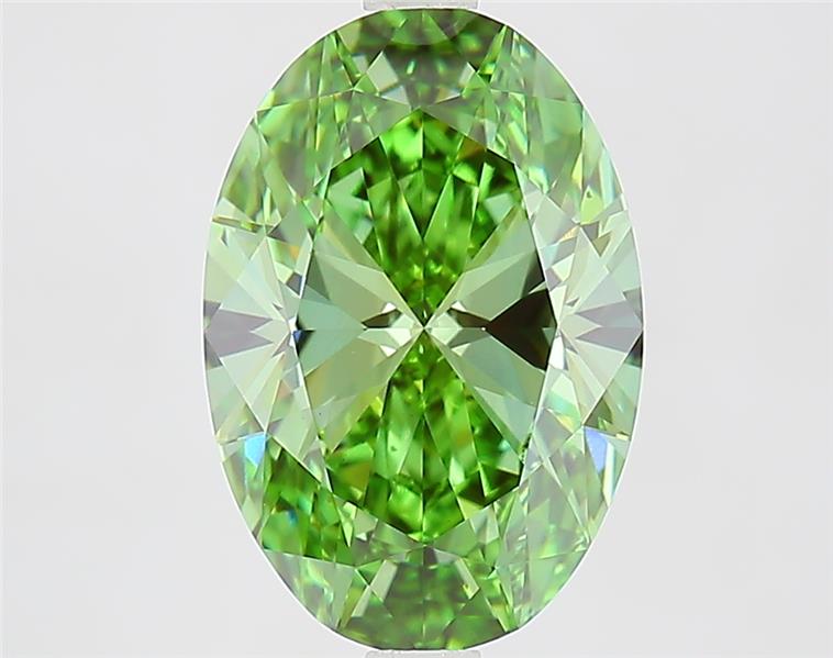3.09 ct. oval Lab Grown Diamond front image