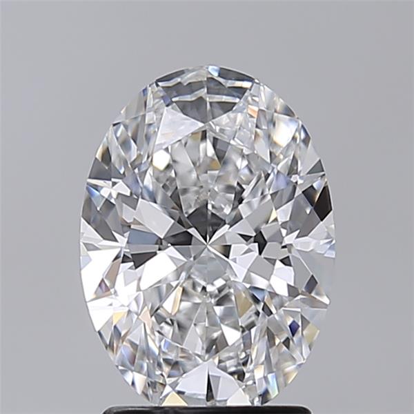 2.07 ct. oval Lab Grown Diamond front image