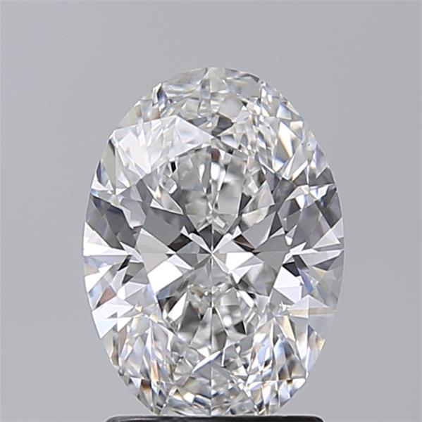 1.80 ct. oval Lab Grown Diamond front image