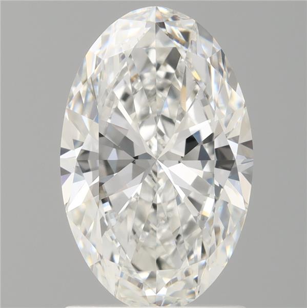 1.52 ct. oval Lab Grown Diamond front image