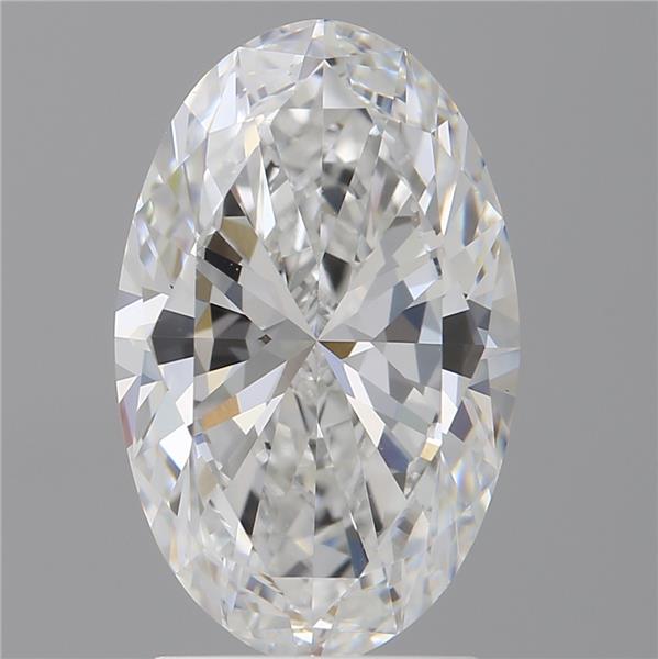 2.58 ct. oval Lab Grown Diamond front image
