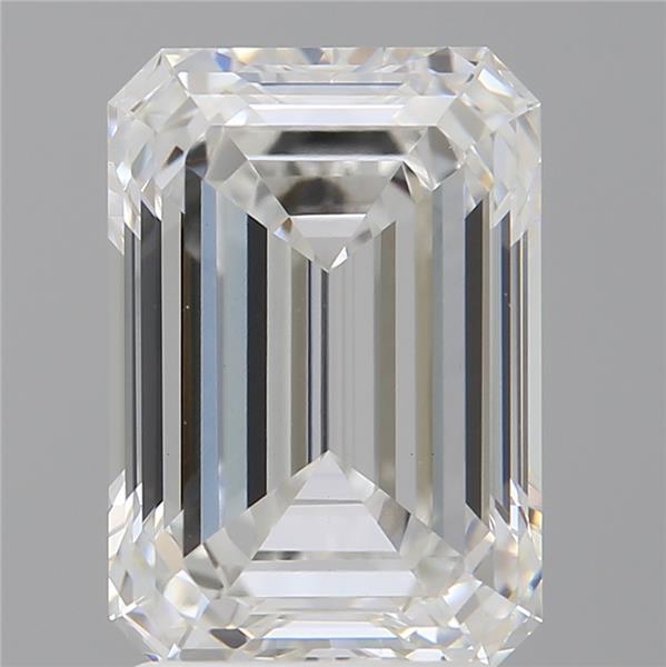 2.60 ct. emerald Lab Grown Diamond front image