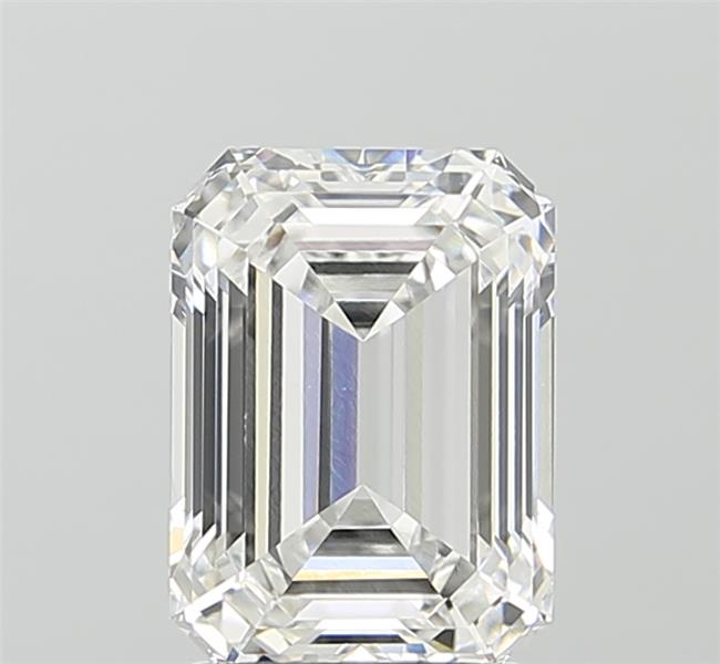 2.55 ct. emerald Lab Grown Diamond front image