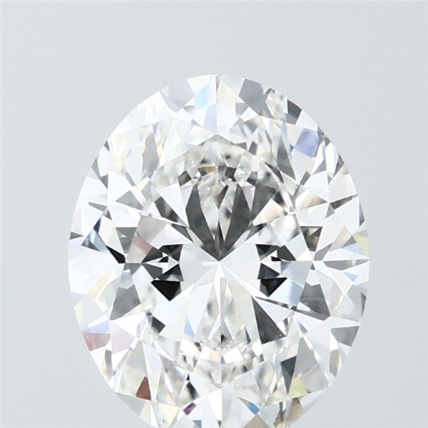 2.60 ct. oval Lab Grown Diamond front image