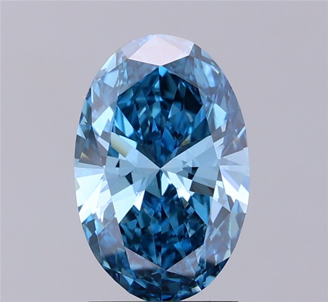 1.92 ct. oval Lab Grown Diamond front image