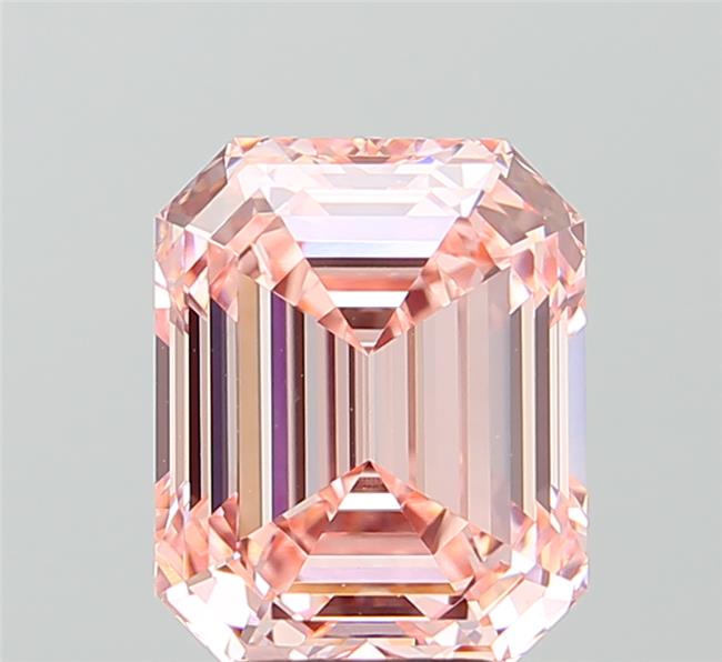 4.08 ct. emerald Lab Grown Diamond front image
