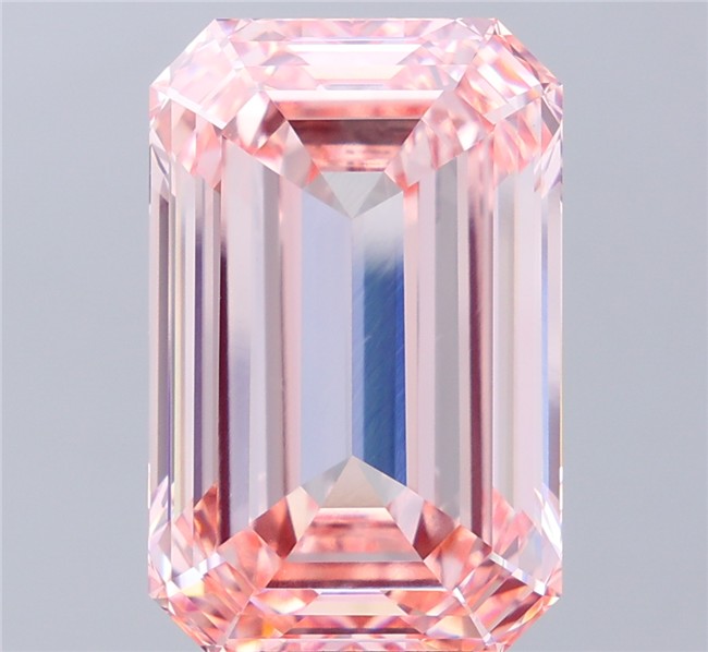14.10 ct. emerald Lab Grown Diamond front image