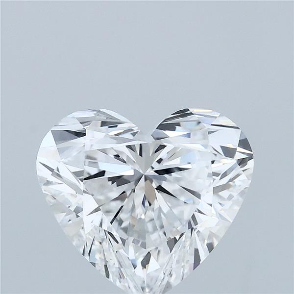 2.54 ct. heart Lab Grown Diamond front image