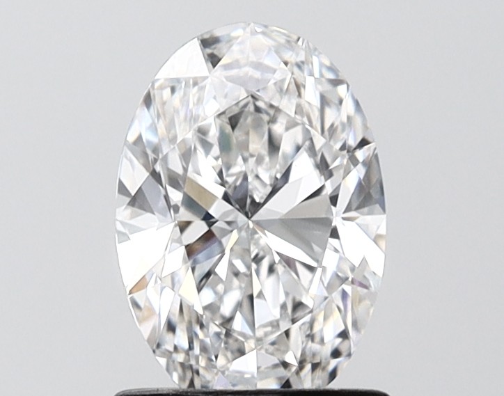 1.10 ct. oval Lab Grown Diamond front image