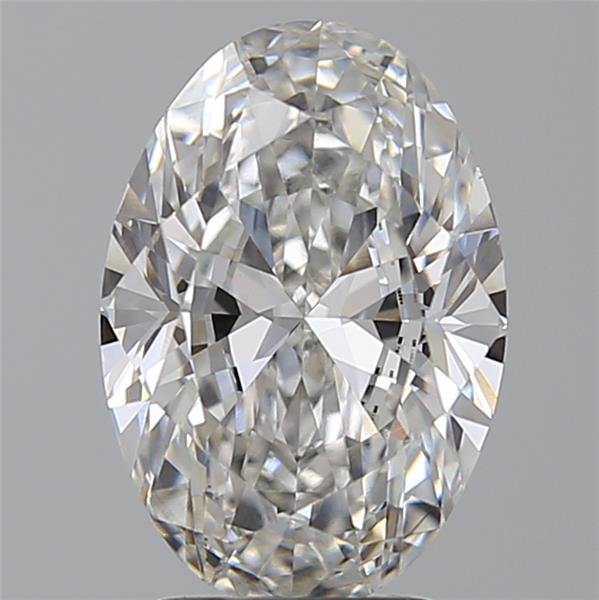 3.02 ct. oval Lab Grown Diamond front image
