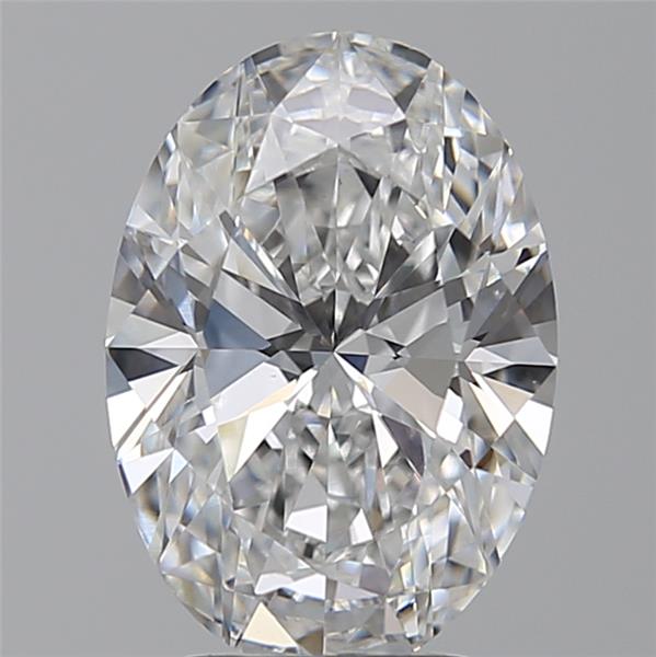 3.52 ct. oval Lab Grown Diamond front image