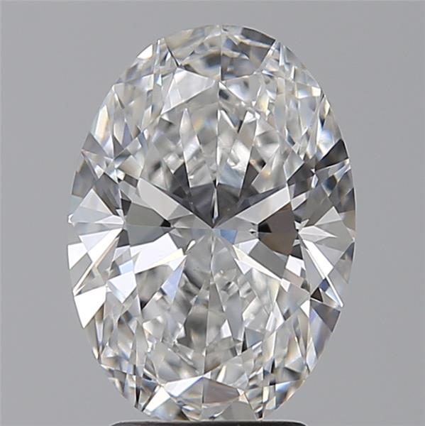 3.04 ct. oval Lab Grown Diamond front image
