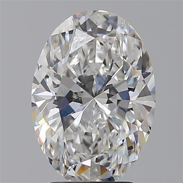 3.01 ct. oval Lab Grown Diamond front image