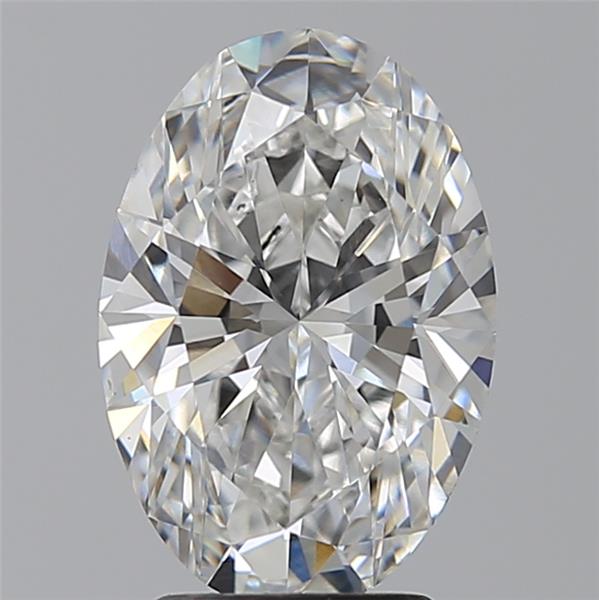 3.08 ct. oval Lab Grown Diamond front image
