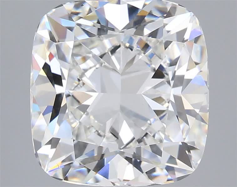 4.02 ct. cushion Lab Grown Diamond front image