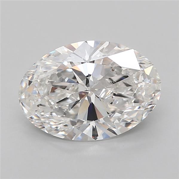 3.04 ct. oval Lab Grown Diamond front image