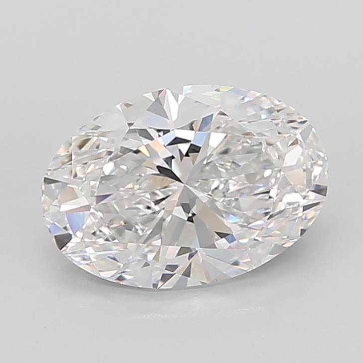 6.02 ct. oval Lab Grown Diamond front image