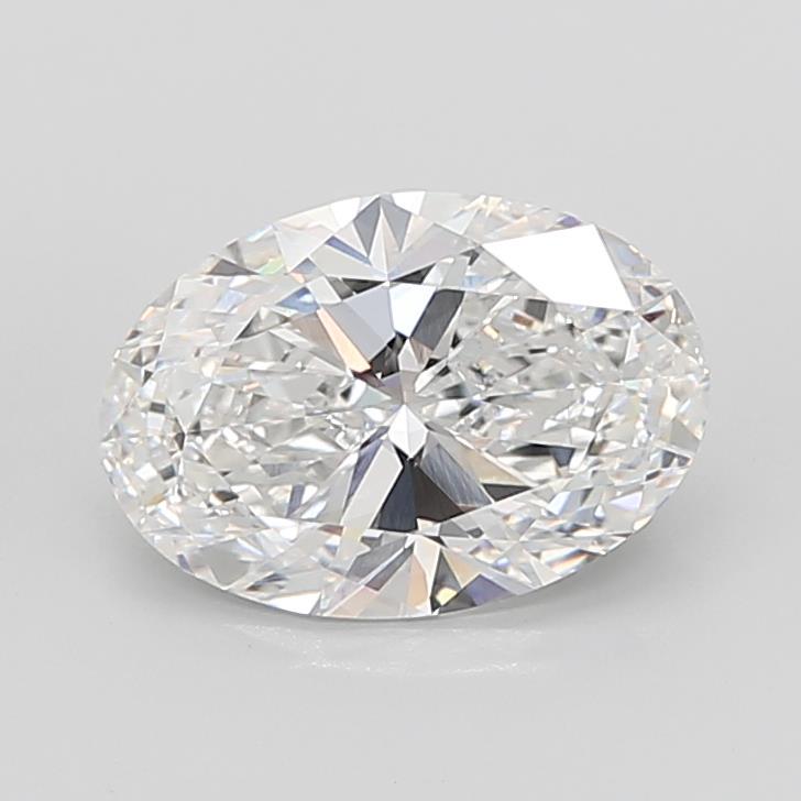 7.02 ct. oval Lab Grown Diamond front image