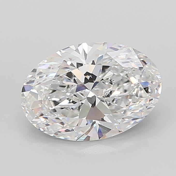 6.07 ct. oval Lab Grown Diamond front image