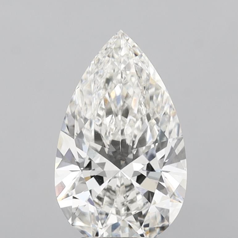 3.04 ct. pear Lab Grown Diamond front image