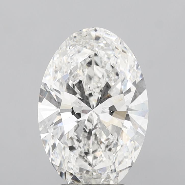 3.03 ct. oval Lab Grown Diamond front image