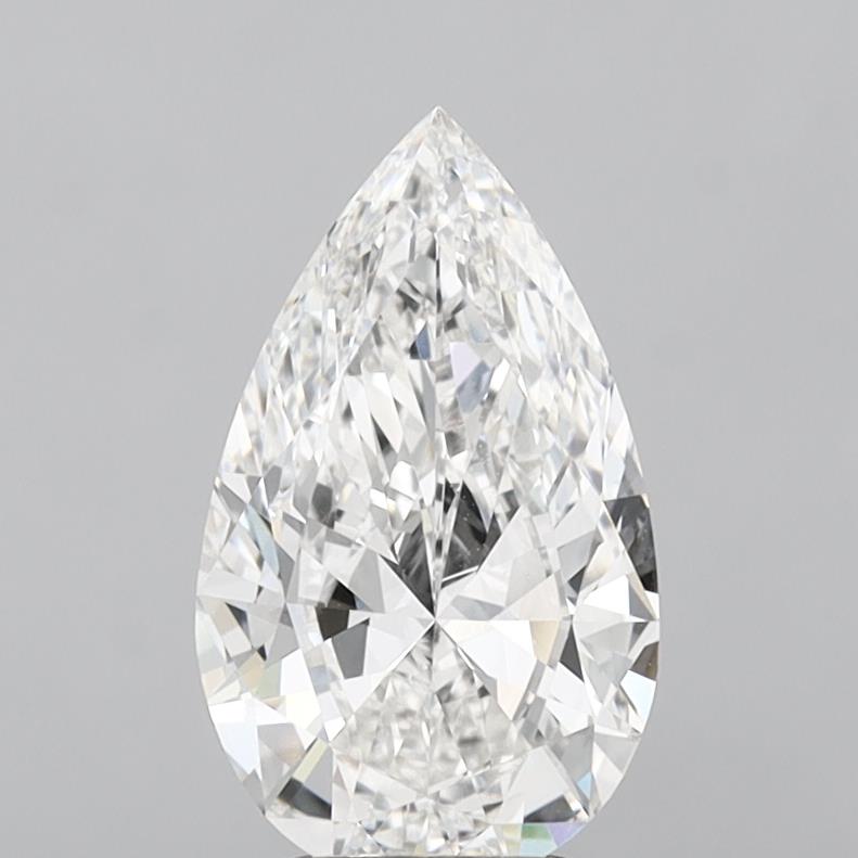 3.01 ct. pear Lab Grown Diamond front image