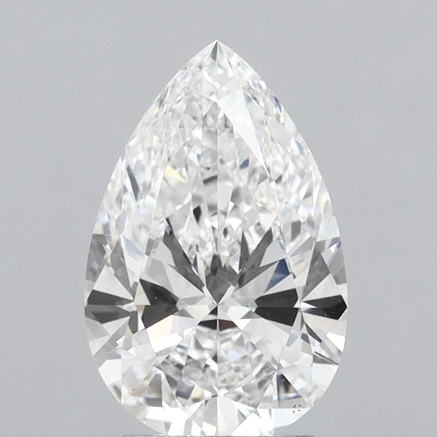 3.02 ct. pear Lab Grown Diamond front image