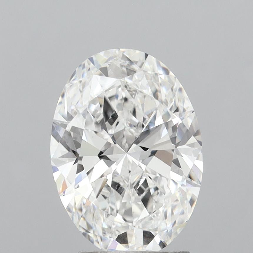 3.08 ct. oval Lab Grown Diamond front image