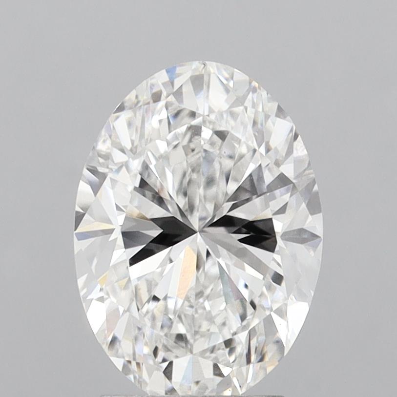 3.01 ct. oval Lab Grown Diamond front image
