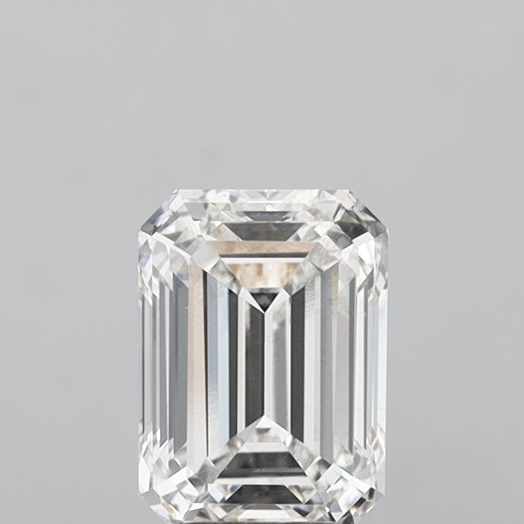 3.02 ct. emerald Lab Grown Diamond front image