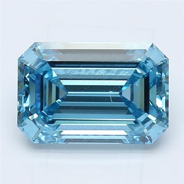 2.96 ct. emerald Lab Grown Diamond front image