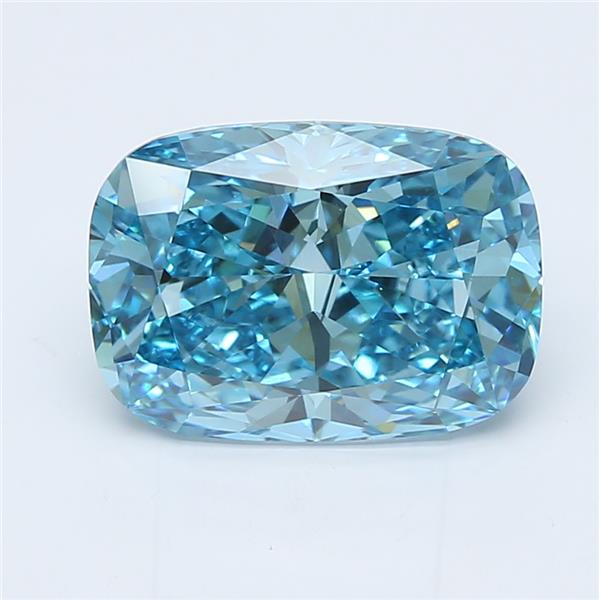 3.87 ct. cushion Lab Grown Diamond front image