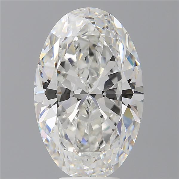 7.59 ct. oval Lab Grown Diamond front image