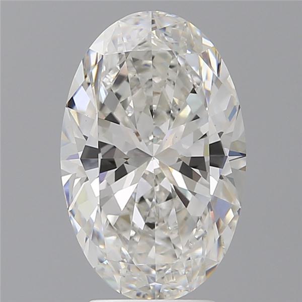 4.08 ct. oval Lab Grown Diamond front image