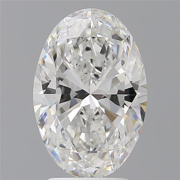 3.60 ct. oval Lab Grown Diamond front image