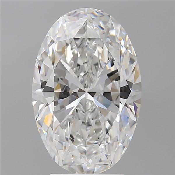 4.02 ct. oval Lab Grown Diamond front image